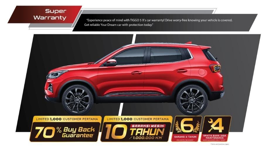 harga chery tiggo 5x murah