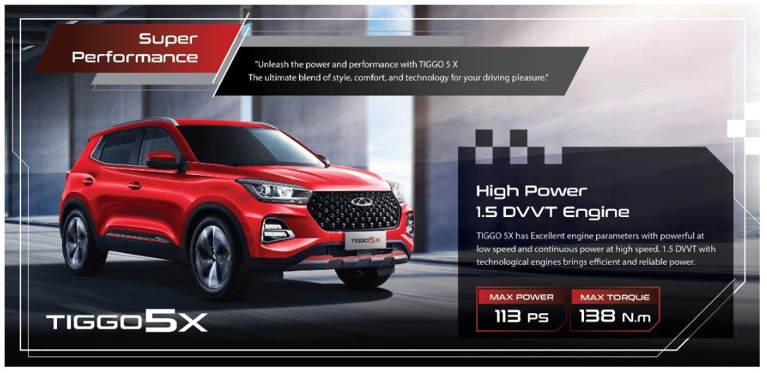 mobil chery tiggo 5x murah