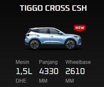 promo chery Tiggo Cross CSH