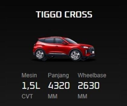promo chery Tiggo Cross