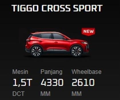 promo chery tiggo cross sport